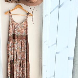 Floral Bohemian Maxi Dress